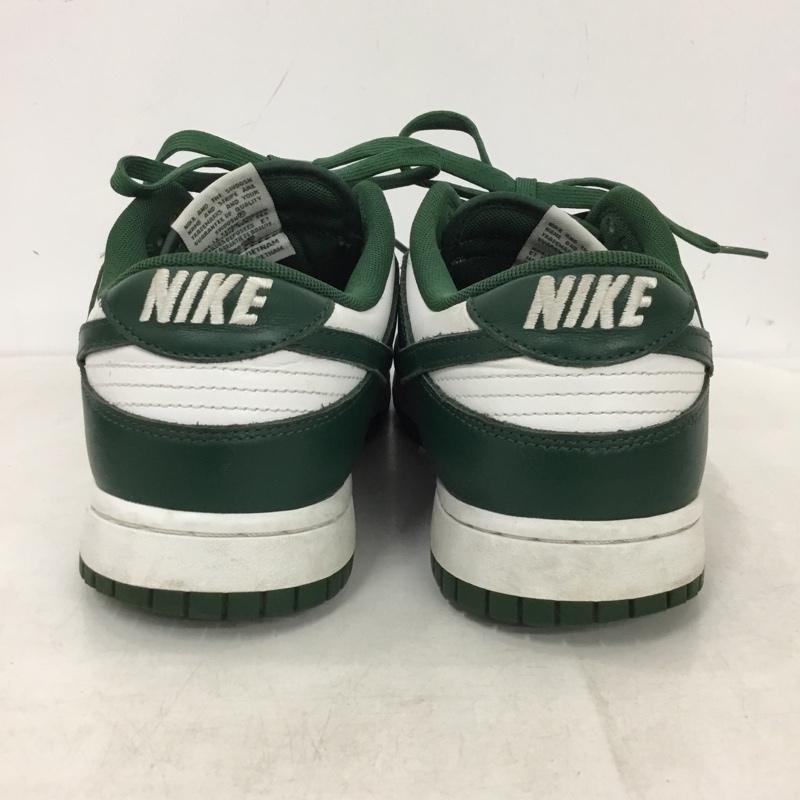ナイキ NIKE スニーカー スニーカー DD1391-101 DUNK LOW RETRO 29cm 29.0cm ロゴ、文字 白 / ホワイト / white X 緑 / グリーン / green メンズ USED 古着 中古 10158716