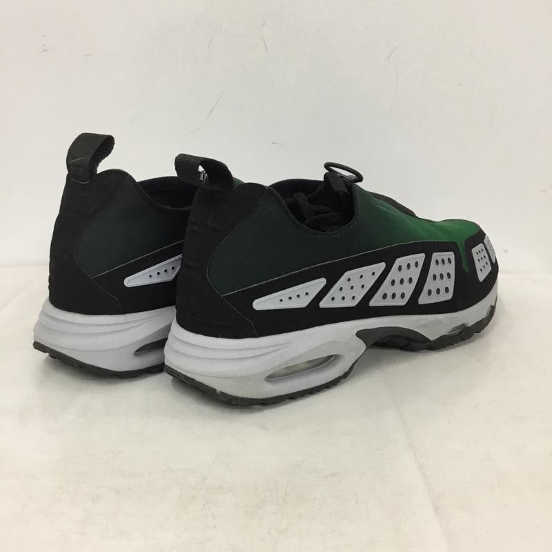ナイキ NIKE スニーカー スニーカー HJ8080-300 W AIR MAX SNDR 29cm 29.0cm ワンポイント 黒 / ブラック / black X 灰 / グレー / gray X 緑 / グリーン / green メンズ USED 古着 中古 10158719