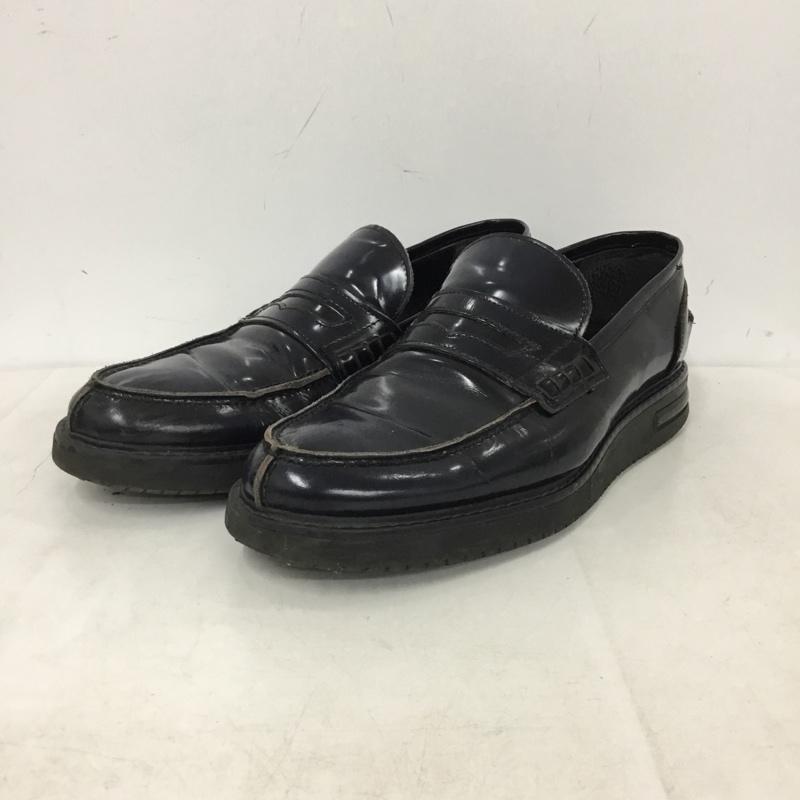 古着 USED ローファー ローファー BRUNO VERRI 42 無地 紺 / ネイビー / navy メンズ USED 古着 中古 10158721