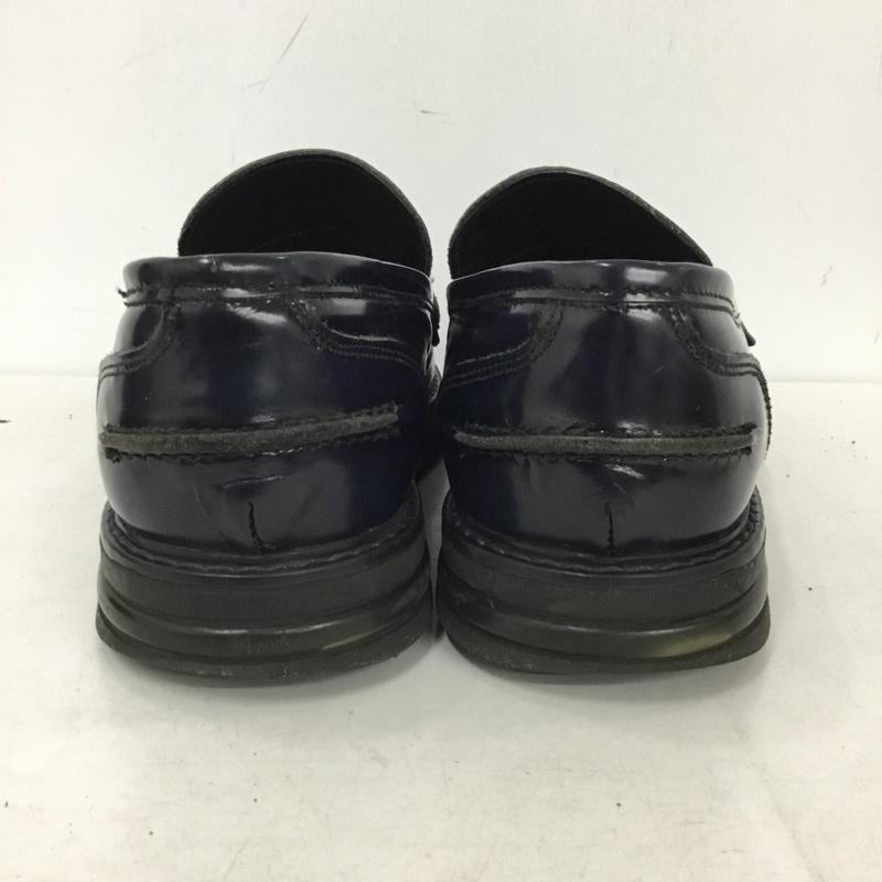 古着 USED ローファー ローファー BRUNO VERRI 42 無地 紺 / ネイビー / navy メンズ USED 古着 中古 10158721