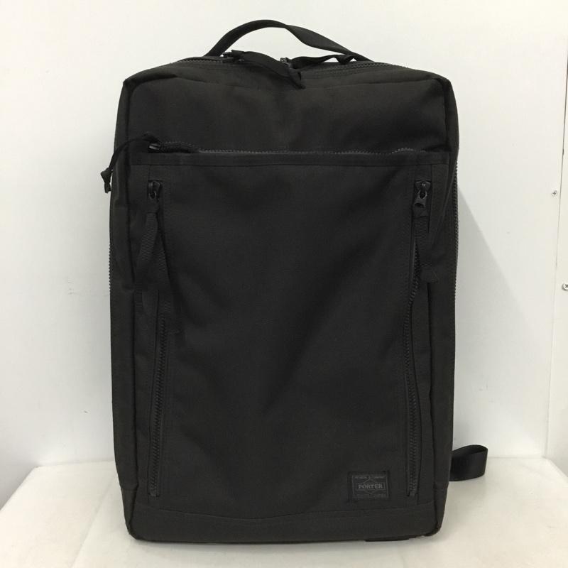 ポーター PORTER リュックサック、デイパック リュックサック、デイバッグ ビジネスバッグ DAYPACK ロゴ、文字 黒 / ブラック / black メンズ USED 古着 中古 10158728