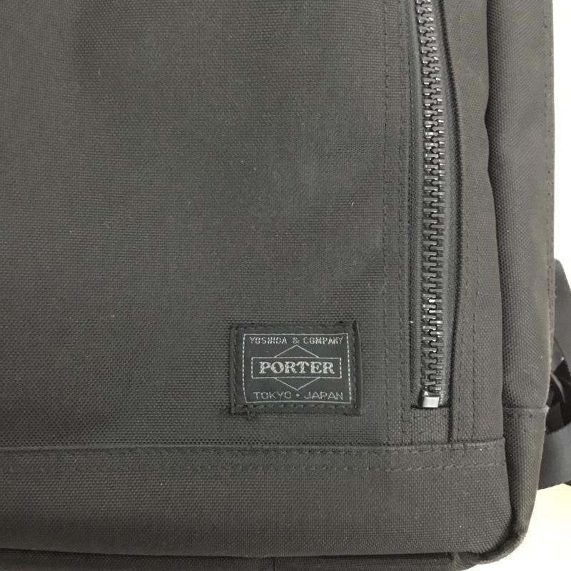 ポーター PORTER リュックサック、デイパック リュックサック、デイバッグ ビジネスバッグ DAYPACK ロゴ、文字 黒 / ブラック / black メンズ USED 古着 中古 10158728