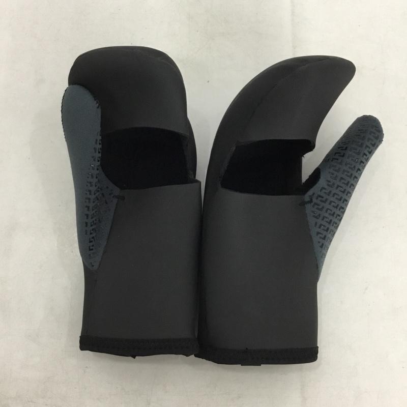 モンベル mont-bell ファッション小物 手袋 オープンパームミトン ロゴ、文字 黒 / ブラック / black X 紺 / ネイビー / navy メンズ USED 古着 中古 10158734