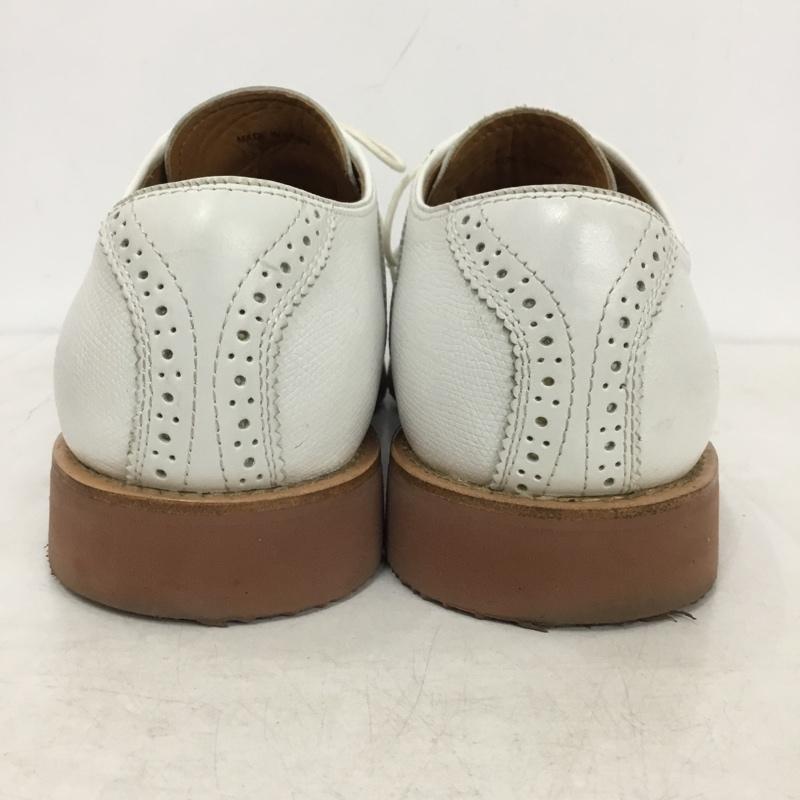 リーガル REGAL 革靴 革靴 763R ドレスシューズ 25.5 箱有 25.5cm  白 / ホワイト / white メンズ USED 古着 中古 10158735