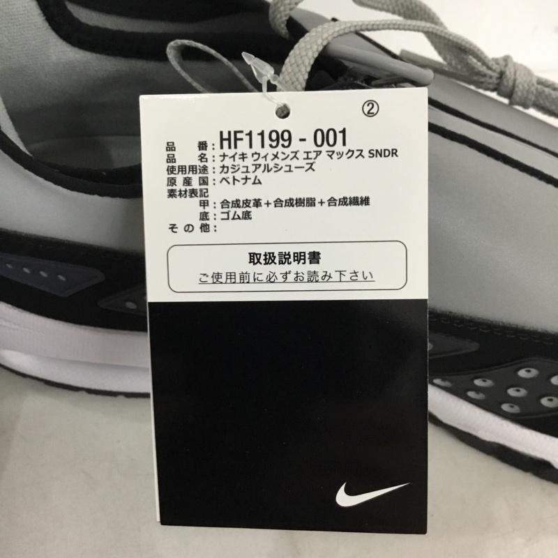 ナイキ NIKE スニーカー スニーカー HF1199-001 W AIR MAX SNDR 29cm 箱有 29.0cm ワンポイント 黒 / ブラック / black X 灰 / グレー / gray X 白 / ホワイト / white メンズ USED 古着 中古 10158736