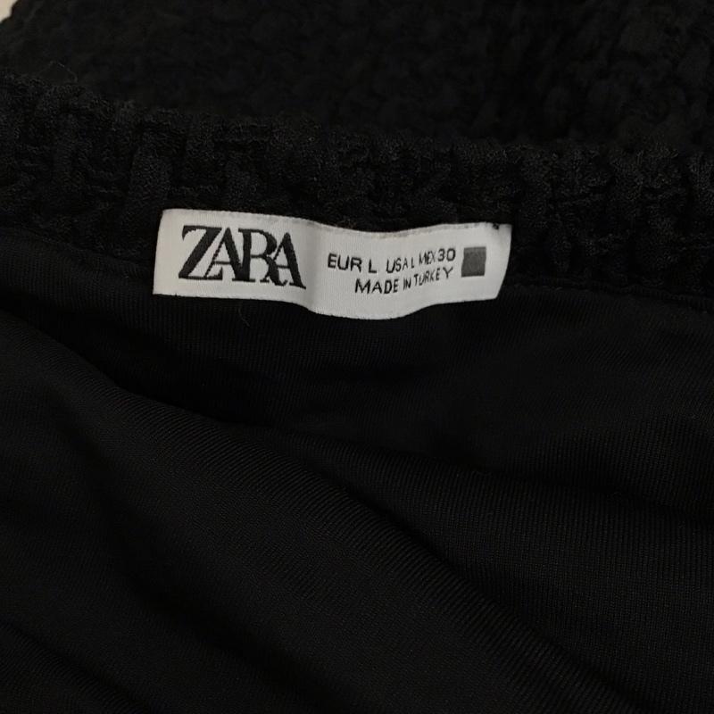 ザラ ZARA ワンピース ロングスカート ロングワンピース ノースリーブワンピース ストレッチスカート L  黒 / ブラック / black レディース USED 古着 中古 10158737