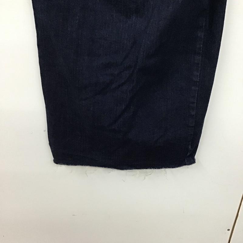 ザラ ZARA スカート ロングスカート デニムロングスカート スリットスカート カジュアルスカート XXL ダメージ加工 インディゴ / インディゴ / Indigo レディース USED 古着 中古 10158738