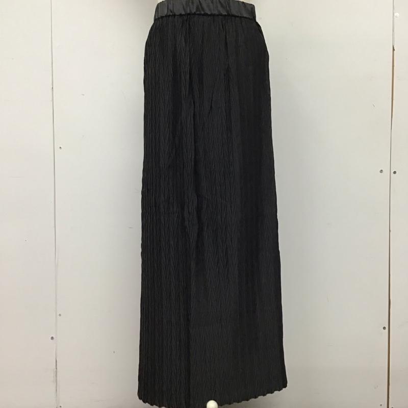 ジーナシス JEANASIS セットアップ セットアップ セットアップ キャミソール ロングスカート 2点セット FREE 無地 黒 / ブラック / black レディース USED 古着 中古 10158739