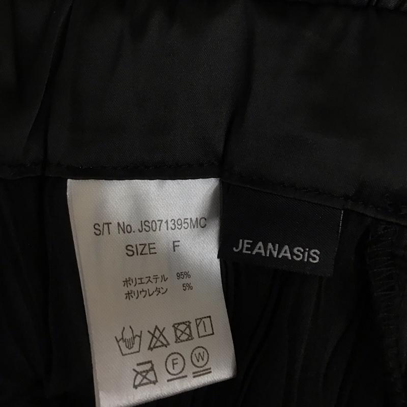 ジーナシス JEANASIS セットアップ セットアップ セットアップ キャミソール ロングスカート 2点セット FREE 無地 黒 / ブラック / black レディース USED 古着 中古 10158739