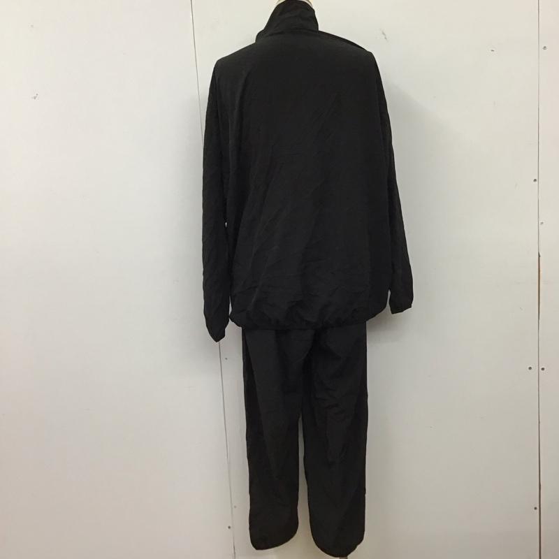 フレッシュサービス FreshService セットアップ セットアップ fsw-23-st-153 セットアップ ジップアップジャケット ワイドパンツ 2点セット M ロゴ、文字 黒 / ブラック / black メンズ USED 古着 中古 10158742