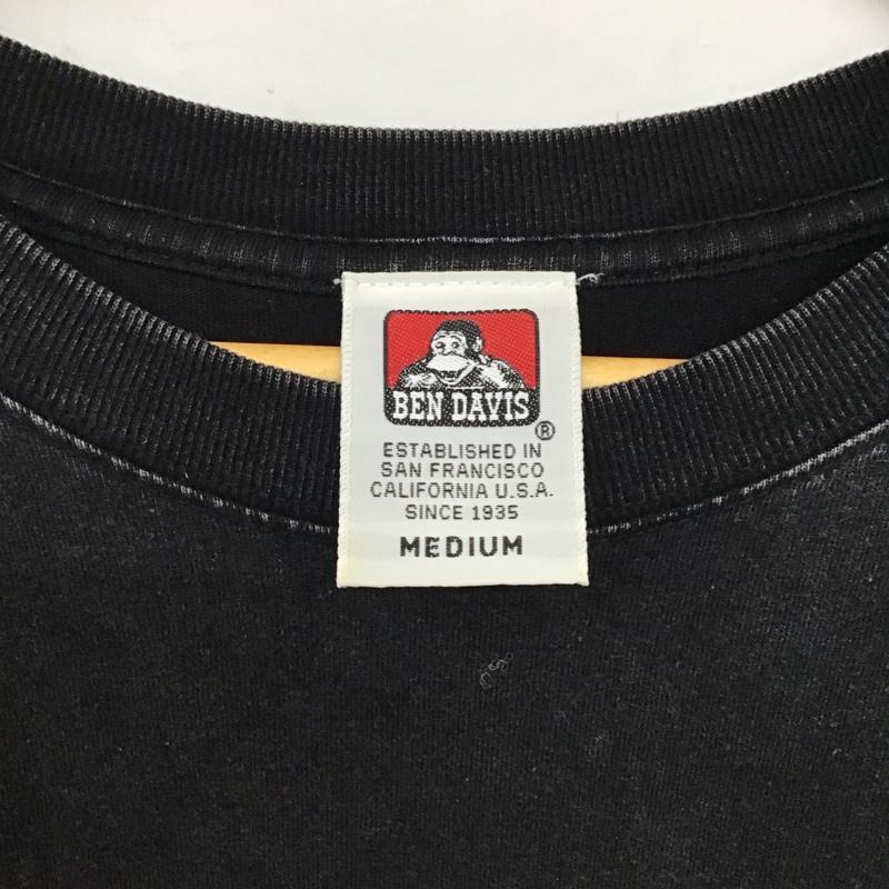 ベンデイビス BEN DAVIS Tシャツ 半袖 半袖カットソー プリントTシャツ クルーネックカットソー M プリント ダークグレー / ダークグレー / メンズ USED 古着 中古 10158749
