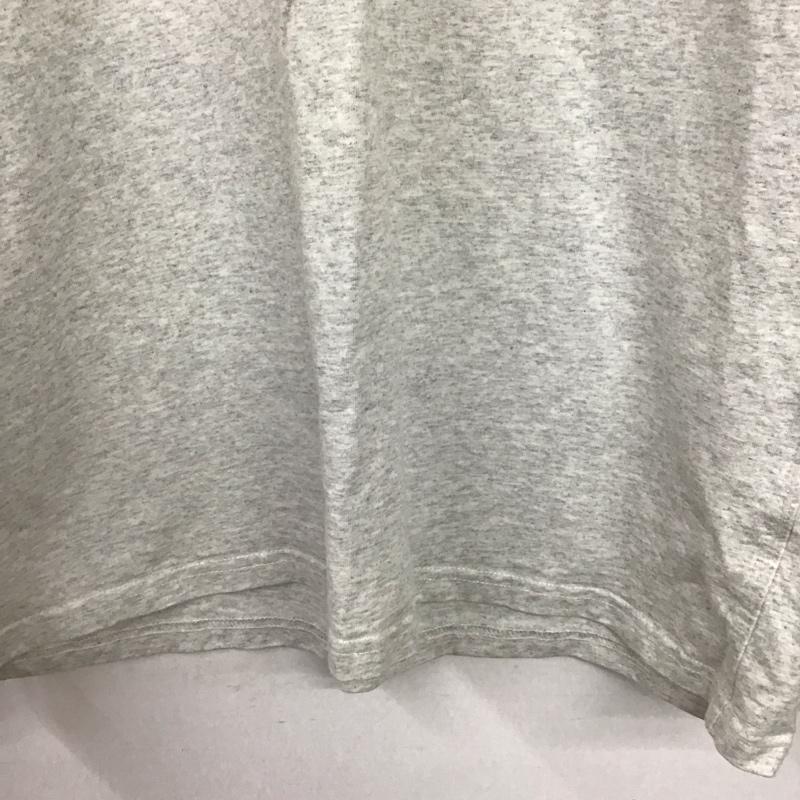 カーハート Carhartt カットソー 長袖 長袖カットソー プリントカットソー クルーネック L ロゴ、文字 灰 / グレー / gray メンズ USED 古着 中古 10158750