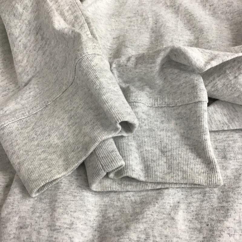 カーハート Carhartt カットソー 長袖 長袖カットソー プリントカットソー クルーネック L ロゴ、文字 灰 / グレー / gray メンズ USED 古着 中古 10158750