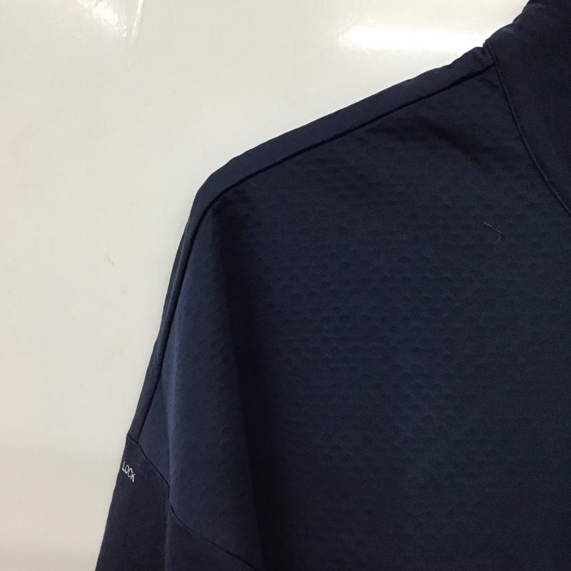 アディダス adidas ジャケット、上着 ジャンパー、ブルゾン FJ3854 ジップジャケット タグ付 ロゴ、文字 紺 / ネイビー / navy レディース USED 古着 中古 10158756