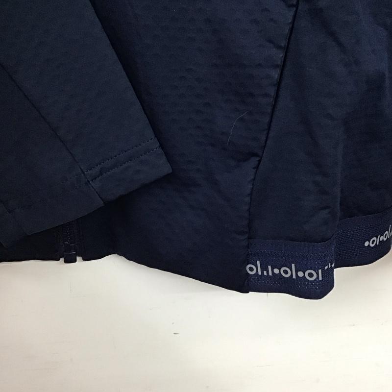 アディダス adidas ジャケット、上着 ジャンパー、ブルゾン FJ3854 ジップジャケット タグ付 ロゴ、文字 紺 / ネイビー / navy レディース USED 古着 中古 10158757