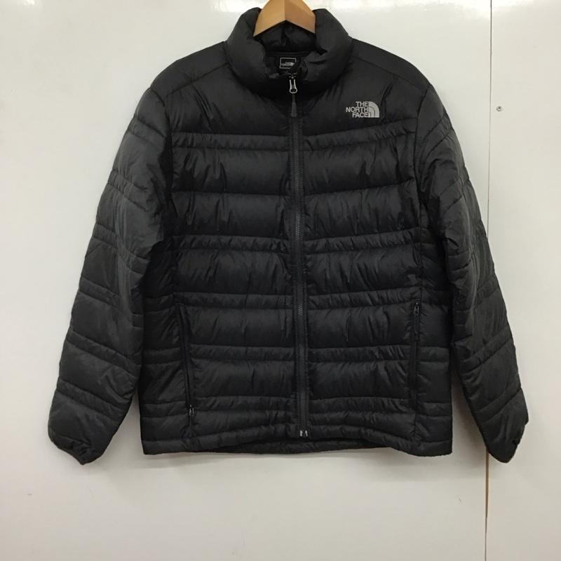 ザノースフェイス THE NORTH FACE ジャケット、上着 ジャンパー、ブルゾン ジップアップジャケット ダウンジャケット アウター M ロゴ、文字 ダークグレー / ダークグレー / メンズ USED 古着 中古 10158758