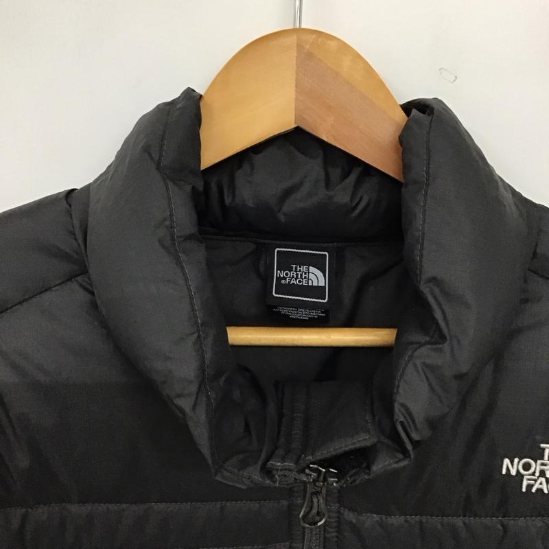 ザノースフェイス THE NORTH FACE ジャケット、上着 ジャンパー、ブルゾン ジップアップジャケット ダウンジャケット アウター M ロゴ、文字 ダークグレー / ダークグレー / メンズ USED 古着 中古 10158758