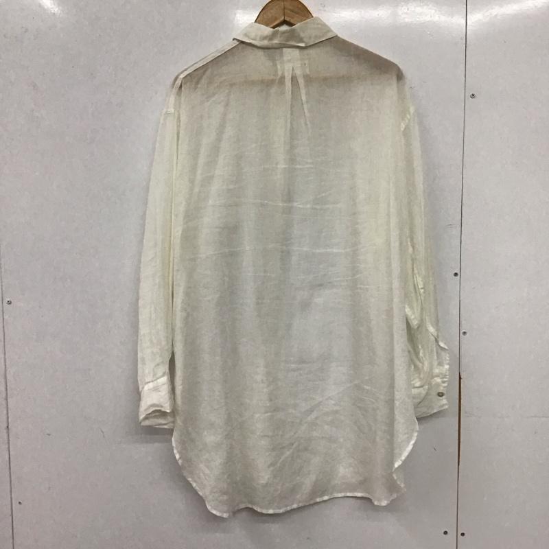 アングリッド Ungrid シャツ、ブラウス 長袖 111920413801 シアールーズシャツ FREE 無地 白 / ホワイト / white レディース USED 古着 中古 10158759