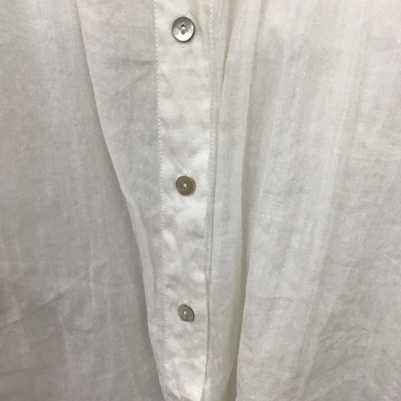 アングリッド Ungrid シャツ、ブラウス 長袖 111920413801 シアールーズシャツ FREE 無地 白 / ホワイト / white レディース USED 古着 中古 10158759