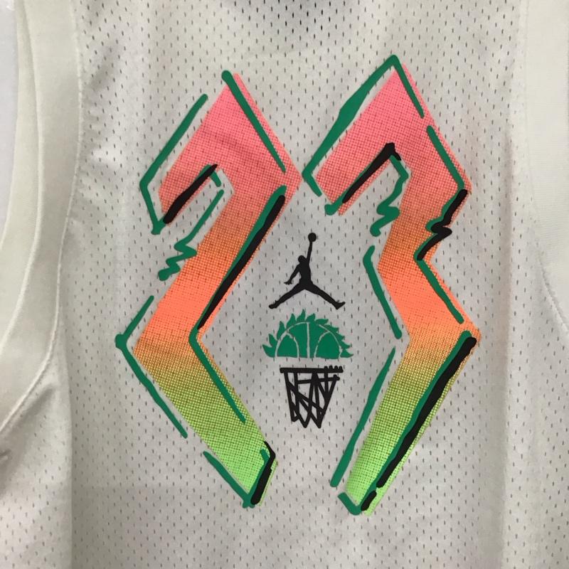 エアジョーダン AIR JORDAN タンクトップ タンクトップ タンクトップ ノースリーブカットソー クルーネック XL ロゴ、文字 白 / ホワイト / white メンズ USED 古着 中古 10158762