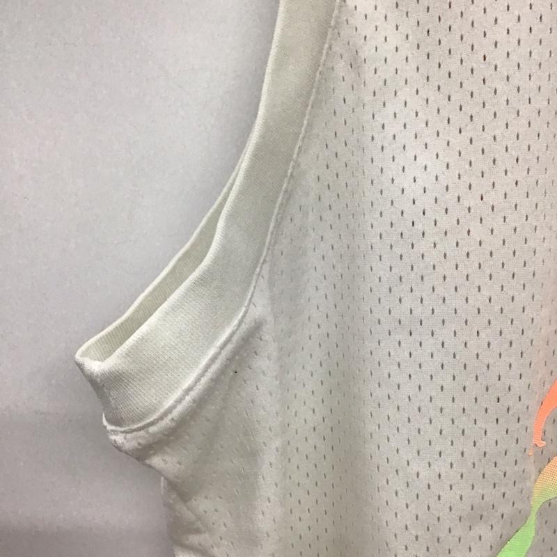 エアジョーダン AIR JORDAN タンクトップ タンクトップ タンクトップ ノースリーブカットソー クルーネック XL ロゴ、文字 白 / ホワイト / white メンズ USED 古着 中古 10158762