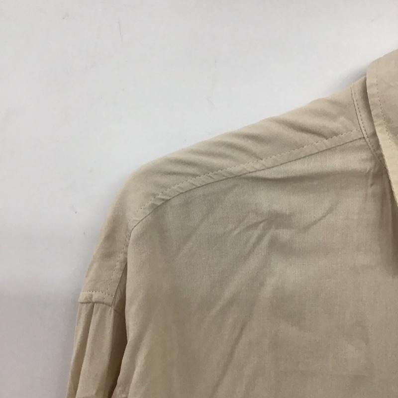 ローリーズファーム LOWRYS FARM シャツ、ブラウス 長袖 FREE 無地 ベージュ / ベージュ / beige レディース USED 古着 中古 10158763