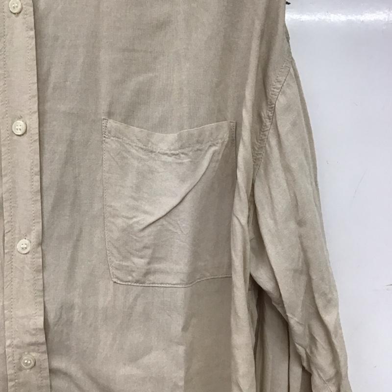 ローリーズファーム LOWRYS FARM シャツ、ブラウス 長袖 FREE 無地 ベージュ / ベージュ / beige レディース USED 古着 中古 10158763