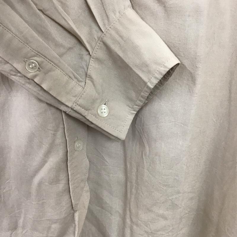 ローリーズファーム LOWRYS FARM シャツ、ブラウス 長袖 FREE 無地 ベージュ / ベージュ / beige レディース USED 古着 中古 10158763