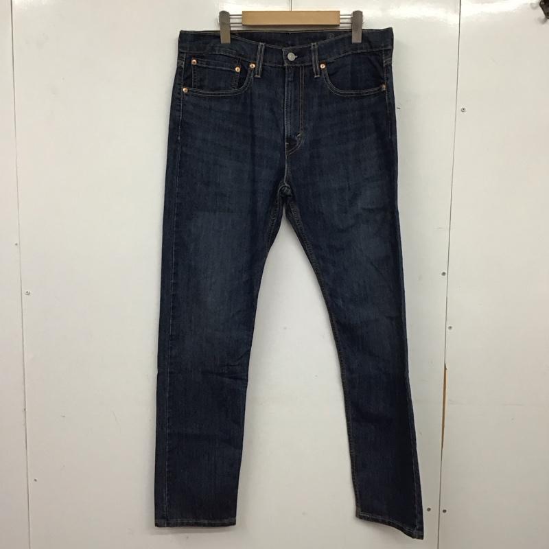 リーバイストラウスアンドコー Levi Strauss & co. パンツ デニム、ジーンズ デニムパンツ スリムパンツ カジュアルパンツ ストレッチパンツ 34インチ 無地 インディゴ / インディゴ / Indigo メンズ USED 古着 中古 10158764