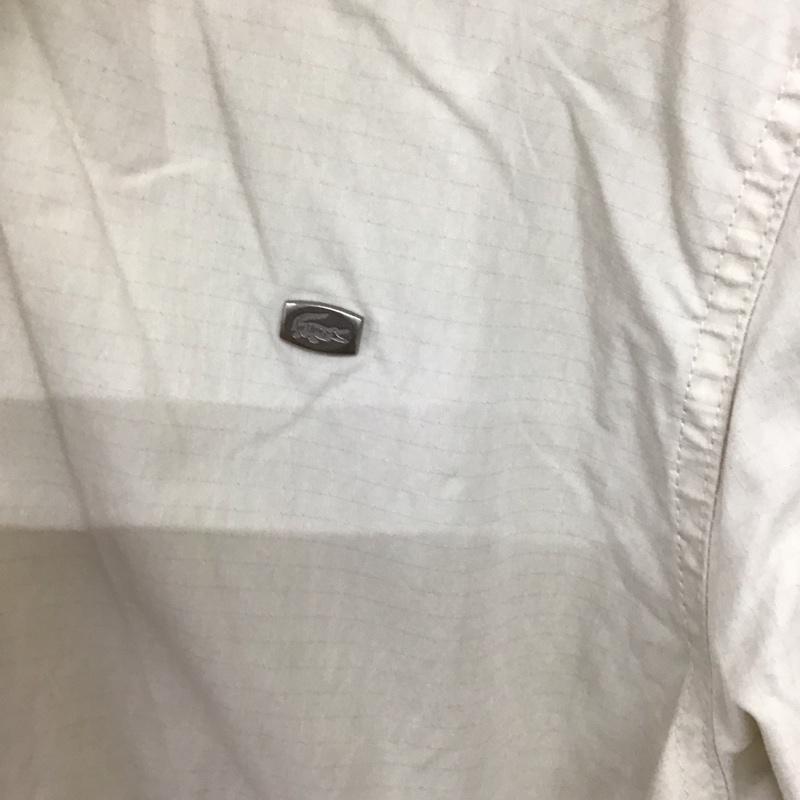ラコステ LACOSTE ジャケット、上着 ジャケット、ブレザー 40 無地 オフホワイト / オフホワイト / レディース USED 古着 中古 10158769