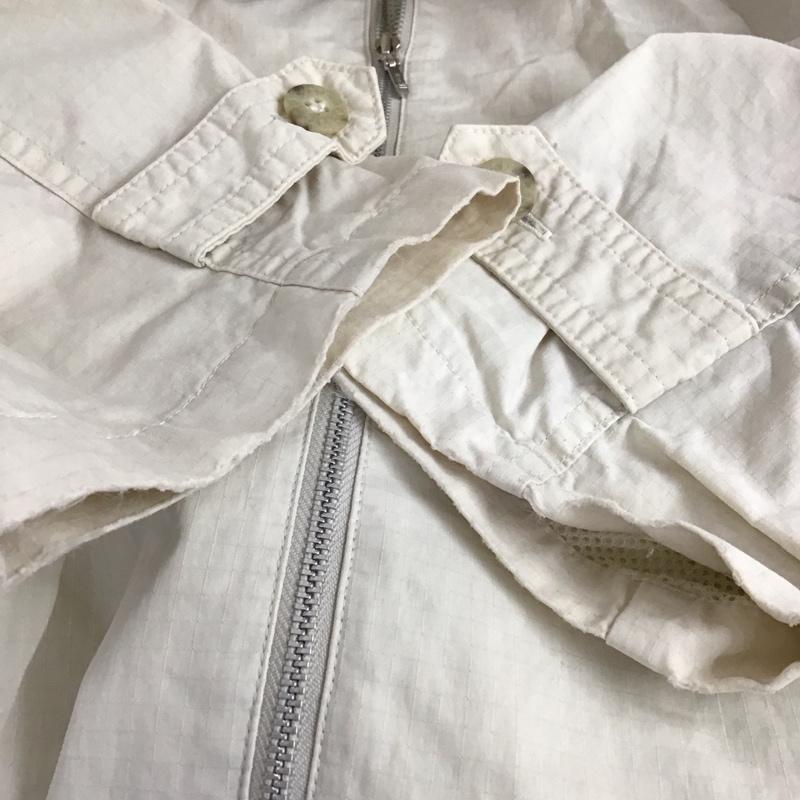 ラコステ LACOSTE ジャケット、上着 ジャケット、ブレザー 40 無地 オフホワイト / オフホワイト / レディース USED 古着 中古 10158769