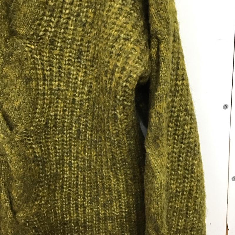 カスタネ Kastane ニット、セーター 長袖 KAZ1002305A0006 FREE 無地 カーキ / カーキ / khaki レディース USED 古着 中古 10158770