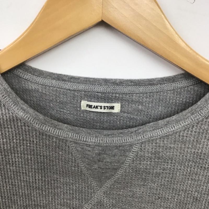 フリークスストア FREAK S STORE カットソー 長袖 FREE 無地 灰 / グレー / gray レディース USED 古着 中古 10158771