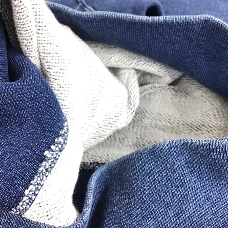 チャンピオン Campion パーカー 長袖 S 無地 青 / ブルー / blue メンズ USED 古着 中古 10158774