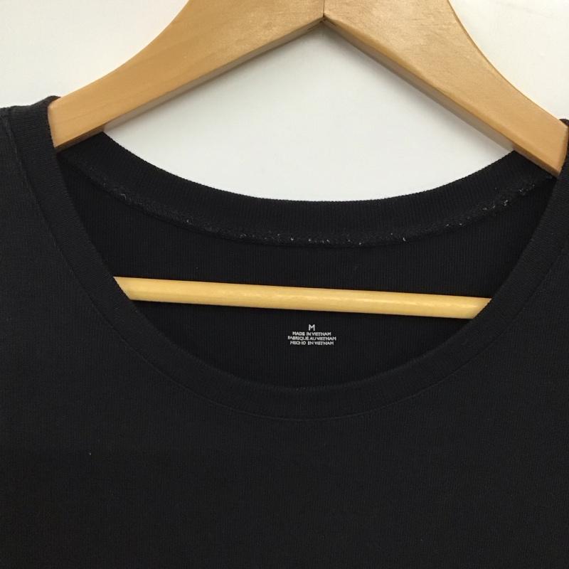 トミーヒルフィガー TOMMY HILFIGER Tシャツ 半袖 M 無地 黒 / ブラック / black レディース USED 古着 中古 10158776