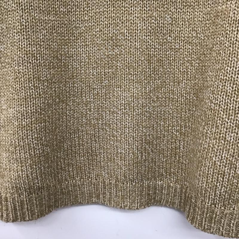 スタディオクリップ studio CLIP ニット、セーター 長袖 M 無地 茶 / ブラウン / brown レディース USED 古着 中古 10158780