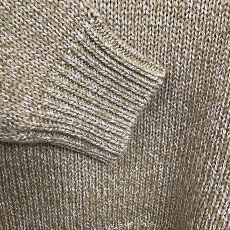 スタディオクリップ studio CLIP ニット、セーター 長袖 M 無地 茶 / ブラウン / brown レディース USED 古着 中古 10158780