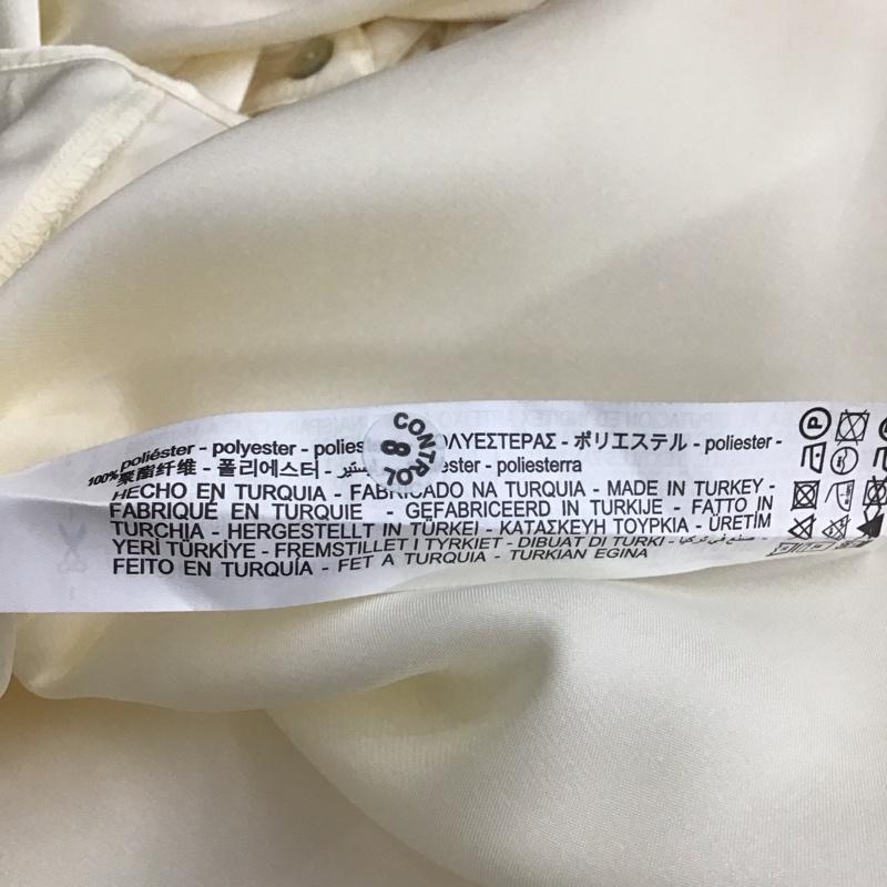 ザラ ZARA シャツ、ブラウス 長袖 XS 無地 アイボリー / アイボリー / レディース USED 古着 中古 10158781