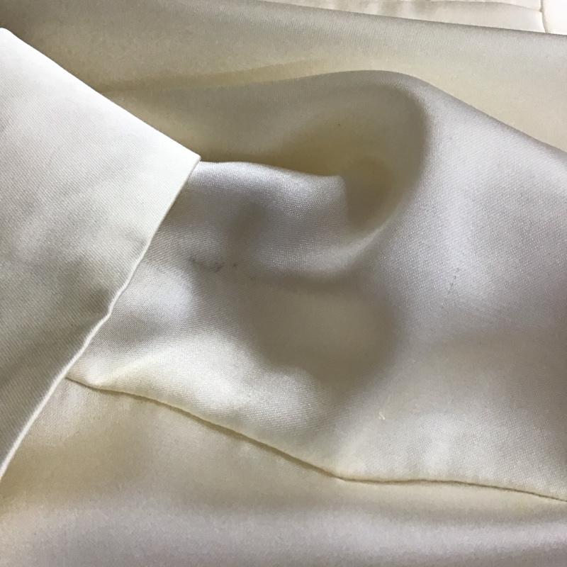 ザラ ZARA シャツ、ブラウス 長袖 XS 無地 アイボリー / アイボリー / レディース USED 古着 中古 10158781
