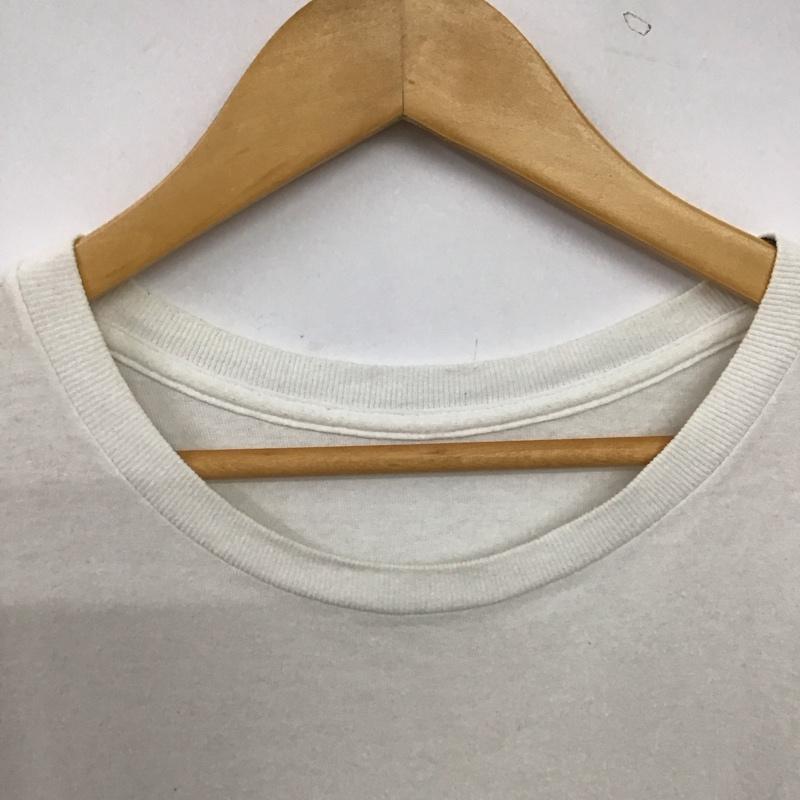 アンセルム ANCELLM Tシャツ 半袖 半袖カットソー プリントTシャツ クルーネックカットソー ロゴ、文字 白 / ホワイト / white メンズ USED 古着 中古 10158784