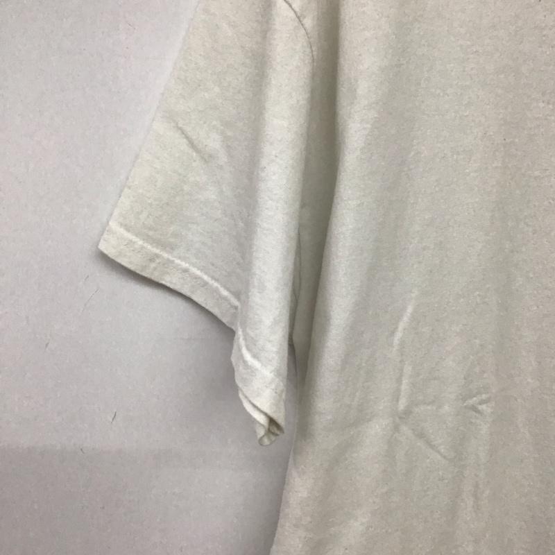 アンセルム ANCELLM Tシャツ 半袖 半袖カットソー プリントTシャツ クルーネックカットソー ロゴ、文字 白 / ホワイト / white メンズ USED 古着 中古 10158784