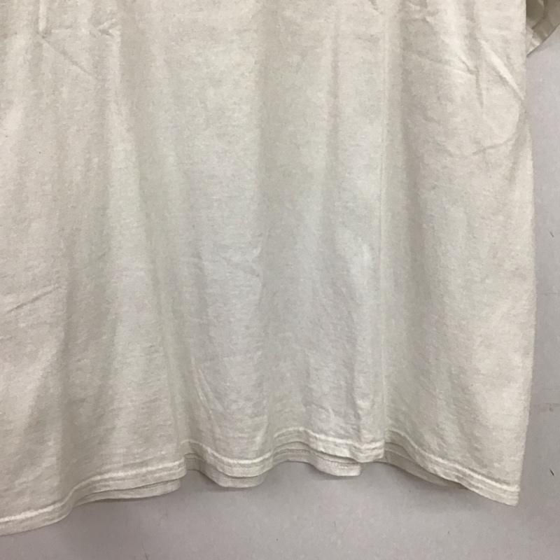 アンセルム ANCELLM Tシャツ 半袖 半袖カットソー プリントTシャツ クルーネックカットソー ロゴ、文字 白 / ホワイト / white メンズ USED 古着 中古 10158784