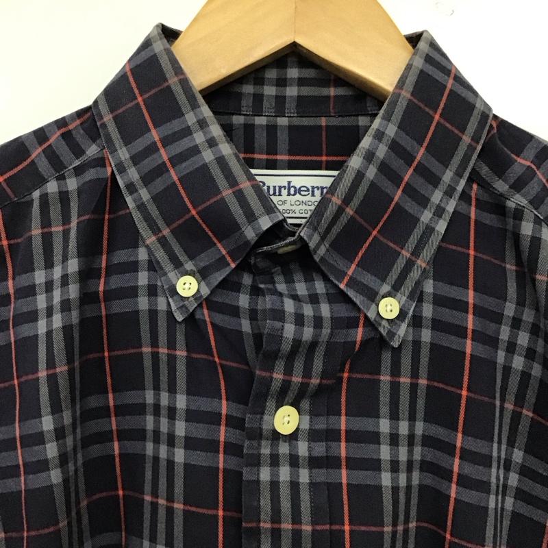 バーバリーズ BURBERRYS シャツ、ブラウス 長袖 長袖シャツ チェックシャツ カラーシャツ M チェック マルチカラー / マルチカラー / multicolor メンズ USED 古着 中古 10158788