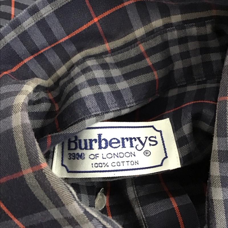バーバリーズ BURBERRYS シャツ、ブラウス 長袖 長袖シャツ チェックシャツ カラーシャツ M チェック マルチカラー / マルチカラー / multicolor メンズ USED 古着 中古 10158788