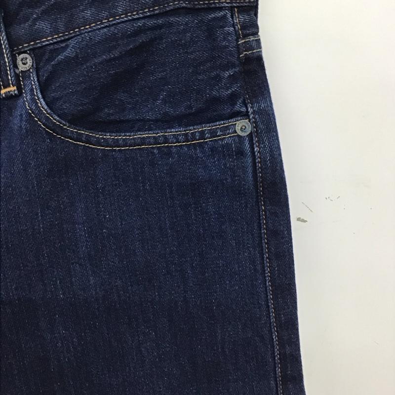 リーバイスメイドアンドクラフテッド Levi s Made & Crafted パンツ デニム、ジーンズ デニムパンツ スリムパンツ 30インチ 無地 インディゴ / インディゴ / Indigo メンズ USED 古着 中古 10158789