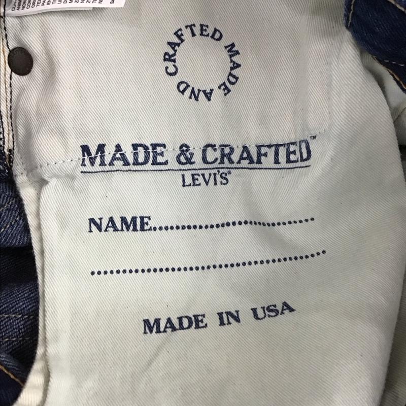 リーバイスメイドアンドクラフテッド Levi s Made & Crafted パンツ デニム、ジーンズ デニムパンツ スリムパンツ 30インチ 無地 インディゴ / インディゴ / Indigo メンズ USED 古着 中古 10158789
