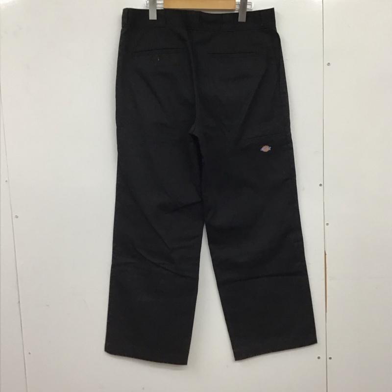 ディッキーズ Dickies パンツ ワークパンツ、ペインターパンツ ワークパンツ ワイドパンツ カジュアルパンツ 34 無地 黒 / ブラック / black メンズ USED 古着 中古 10158790