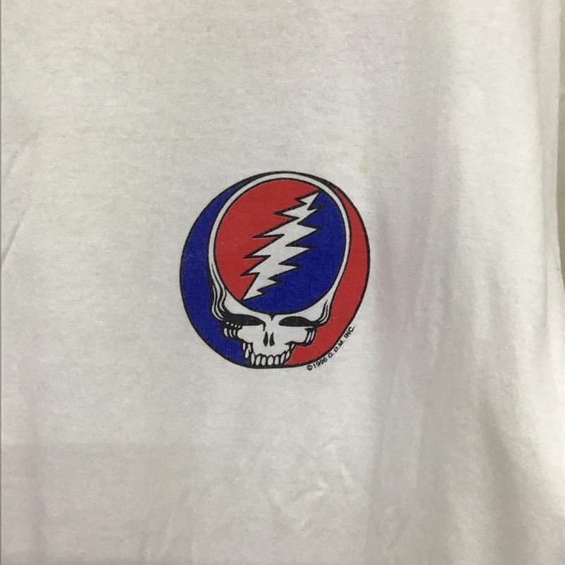 古着 USED Tシャツ 半袖 半袖カットソー プリントTシャツ クルーネックカットソー L プリント 白 / ホワイト / white メンズ USED 古着 中古 10158795