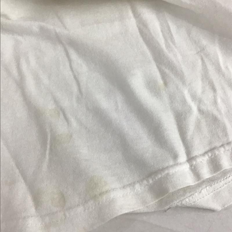 古着 USED Tシャツ 半袖 半袖カットソー プリントTシャツ クルーネックカットソー L プリント 白 / ホワイト / white メンズ USED 古着 中古 10158795