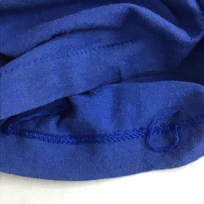 古着 USED Tシャツ 半袖 半袖カットソー プリントTシャツ クルーネックカットソー XL プリント 青 / ブルー / blue メンズ USED 古着 中古 10158796